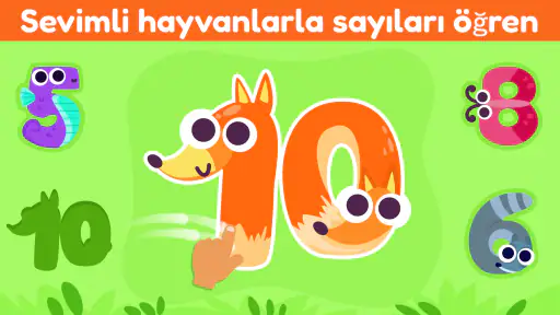 123 Sayı Öğren, Takip Et, Say