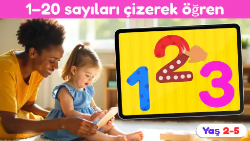 123 Sayı Öğren, Takip Et, Say