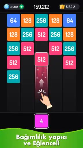 2048 Sayı Birleştirme Oyunu