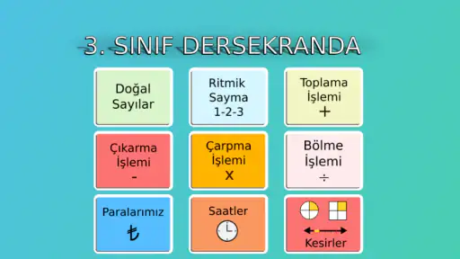 3. Sınıf Dersekranda