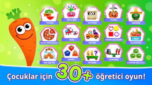 3 yaş eğitici çocuk oyunları!