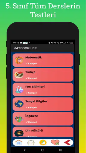 5. Sınıf Test Çöz Tüm Dersler