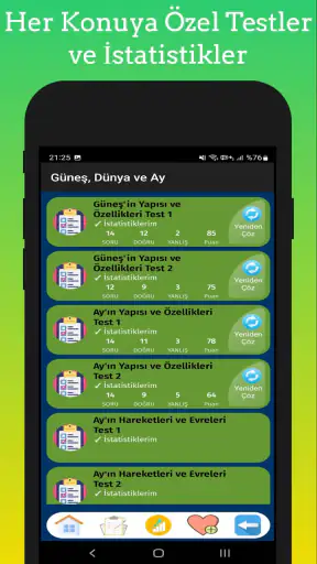 5. Sınıf Test Çöz Tüm Dersler