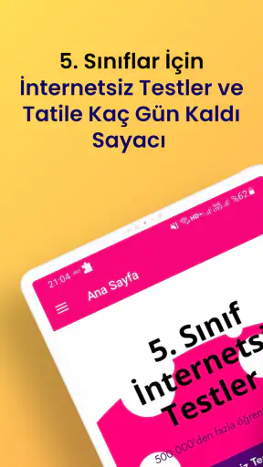 5.Sınıf Tüm Ders İnternetsiz
