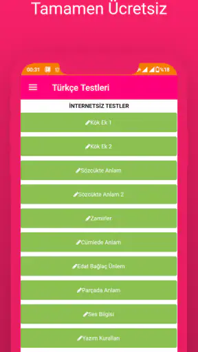 6. Sınıf Tüm Ders İnternetsiz