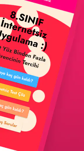 8.Sınıf Tüm Ders İnternetsiz