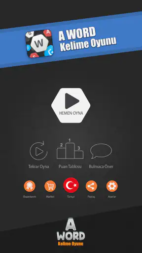 A Word Kelime Oyunu (Türkçe)
