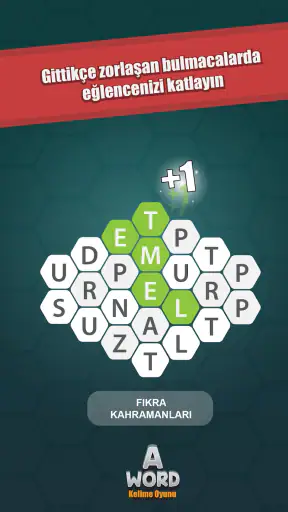 A Word Kelime Oyunu (Türkçe)