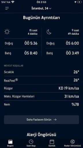 AccuWeather Hava Durumu