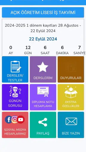 Açık Tercih Açık Lise Test Çöz