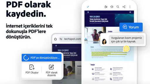 Adobe Acrobat Reader: PDF açma