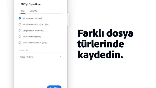 Adobe Acrobat Reader: PDF açma