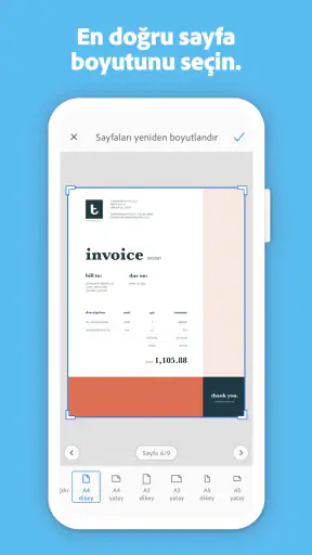 Adobe Scan: Belge Tarama
