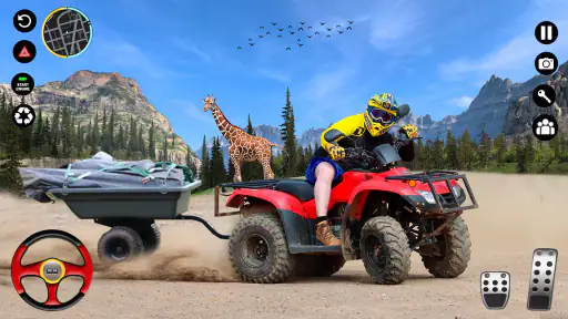 Ağır ATV Quad Bike Oyunu