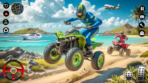 Ağır ATV Quad Bike Oyunu