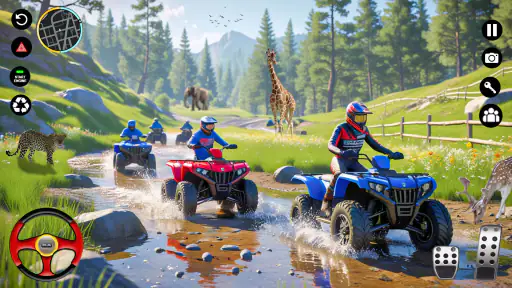 Ağır ATV Quad Bike Oyunu