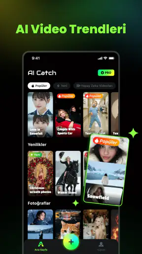 AI Catch: AI Video Üreticisi