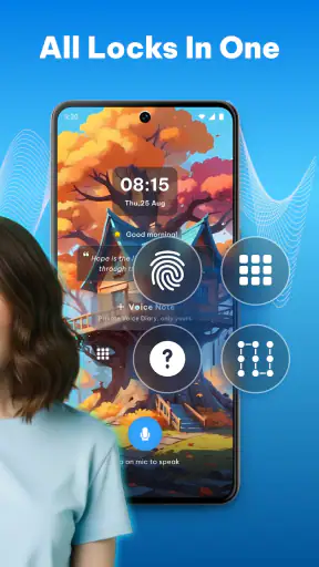 Ai Voice Lock Screen - VoiceOS