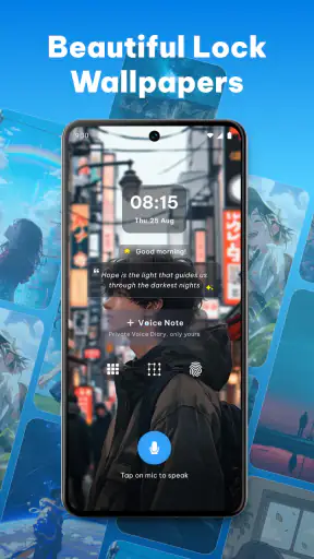 Ai Voice Lock Screen - VoiceOS