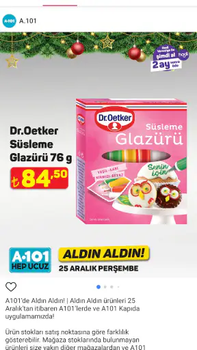 Aktüel Ürünler - A101 Bim Şok