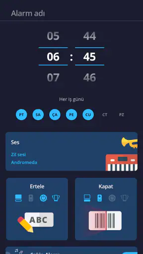 Alarm: Çalar Saat, Zamanlayıcı