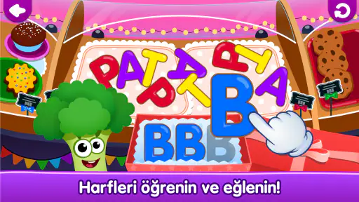 Alfabe eğitici çocuk oyunları!