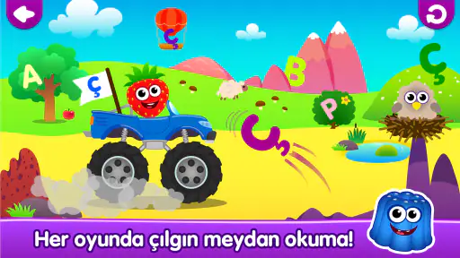 Alfabe eğitici çocuk oyunları!