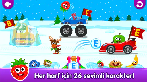 Alfabe eğitici çocuk oyunları!