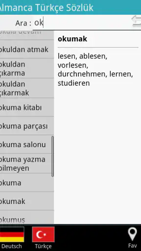 Almanca Türkçe Sözlük