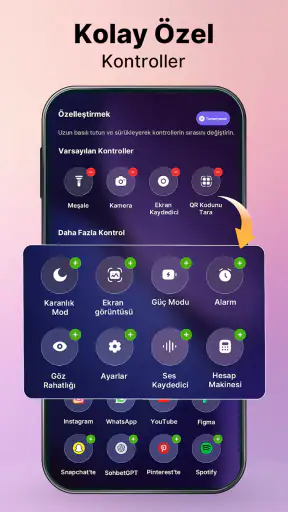 Android için Kontrol Merkezi