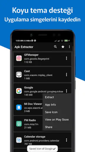 Apk Çıkarıcı - Apk Yükleyici