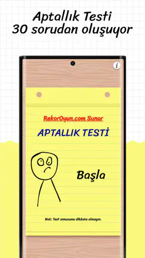 Aptallık Testi