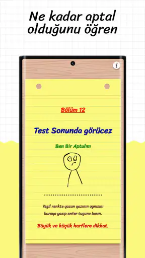 Aptallık Testi