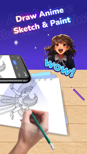 AR Drawing, Kolay Anime Çizimi