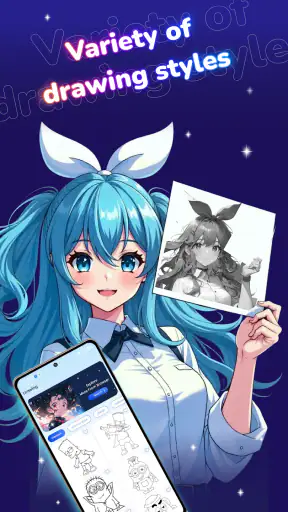 AR Drawing, Kolay Anime Çizimi