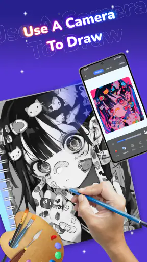 AR Drawing, Kolay Anime Çizimi
