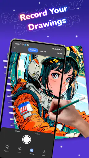 AR Drawing, Kolay Anime Çizimi