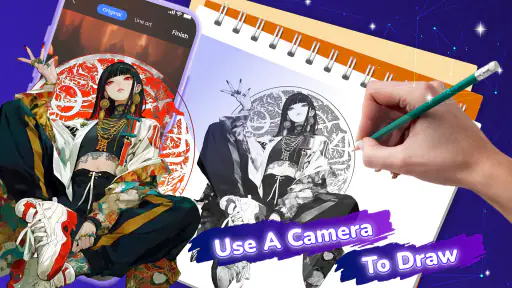 AR Drawing, Kolay Anime Çizimi