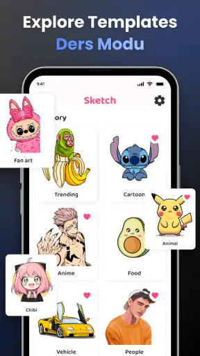 AR Drawing: Resim Çizimleri