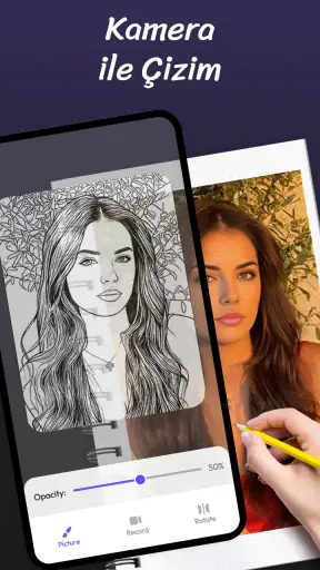 AR Karakalem çizim: Eskiz Art