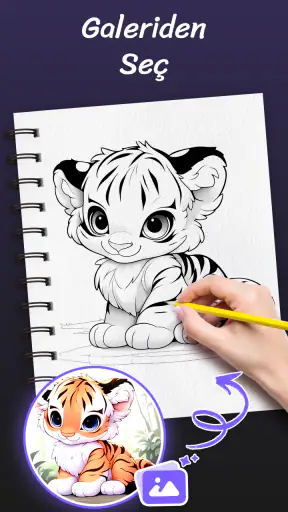 AR Karakalem çizim: Eskiz Art