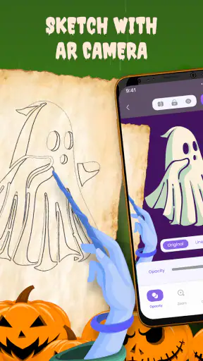 AR Sketch: Trace Drawing