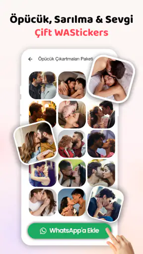 Aşk Çıkartmaları WASticker