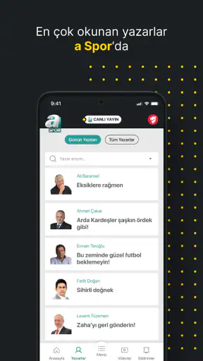ASPOR - Canlı Yayın, Haberler