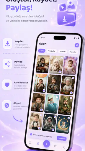 BabyBox: AI Bebek Foto & Video