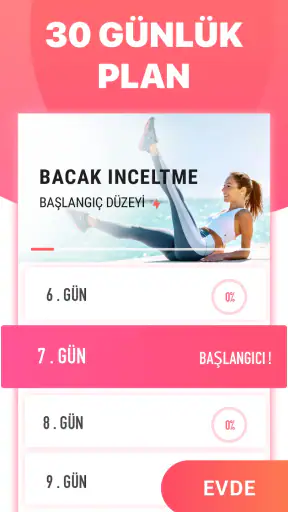 Bacak Inceltme Hareketleri