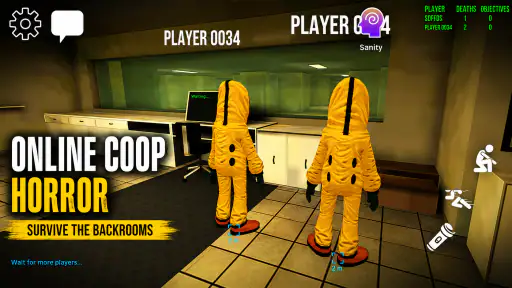 Backrooms Online: Coop Horror