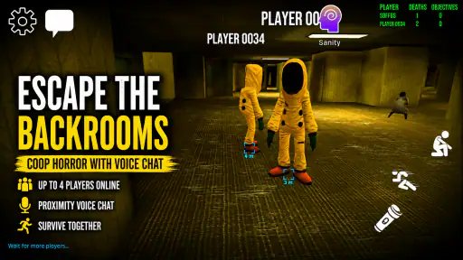 Backrooms Online: Coop Horror