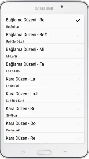 Bağlama Akort Programı