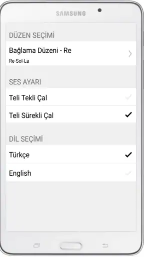 Bağlama Akort Programı
